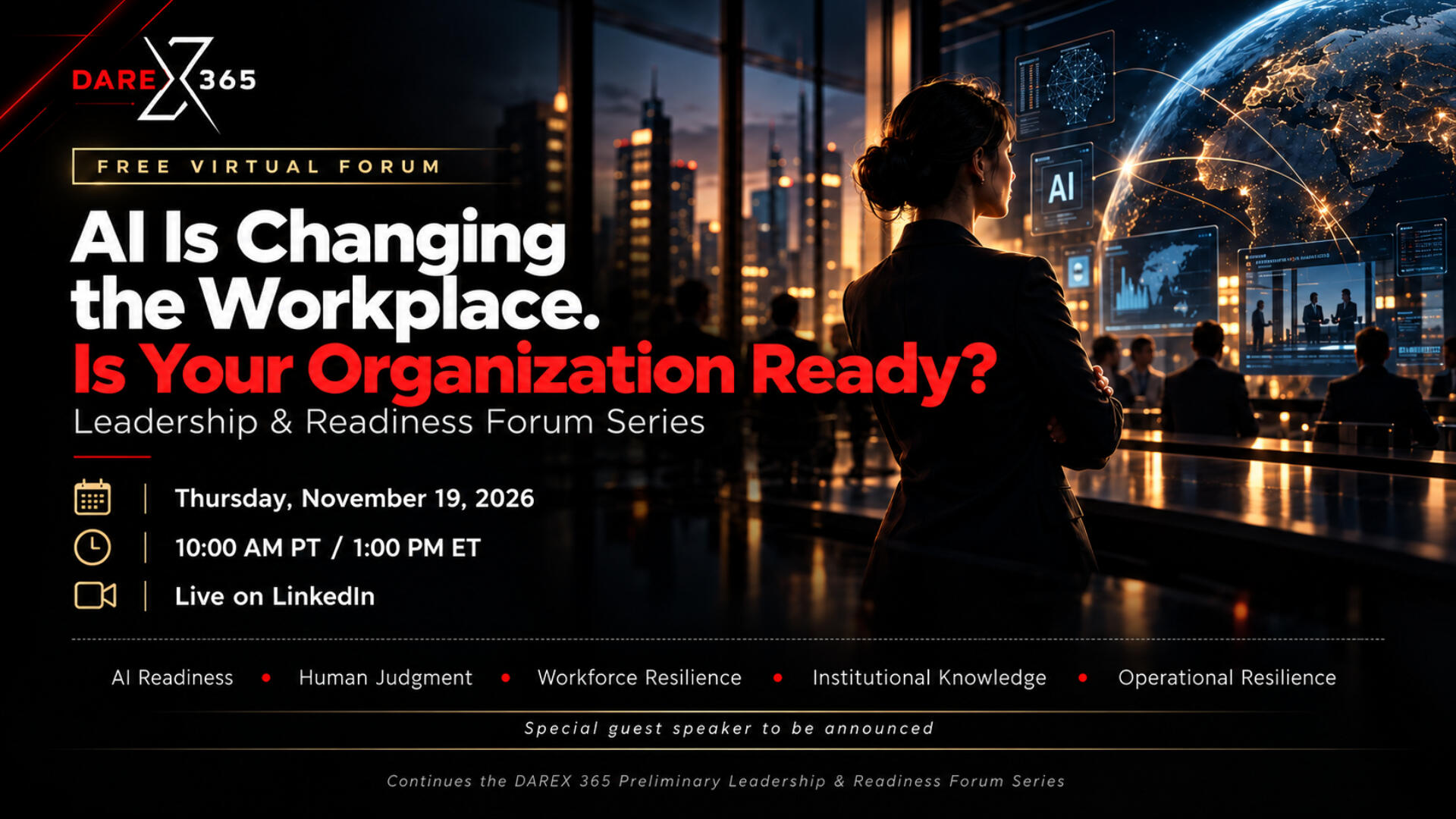 AI is Changing the Workplace. Is Your Organization Ready?